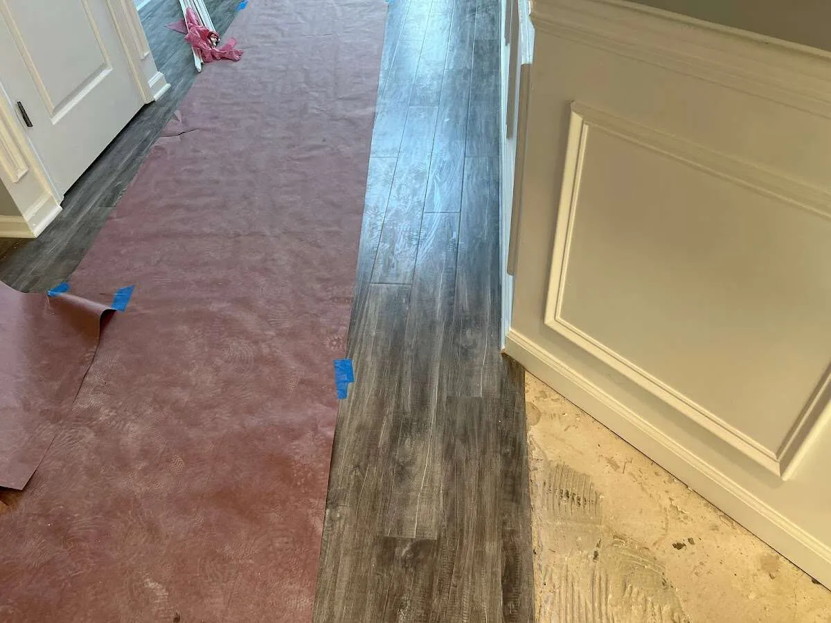 Completed marble shower restoration in Horseheads